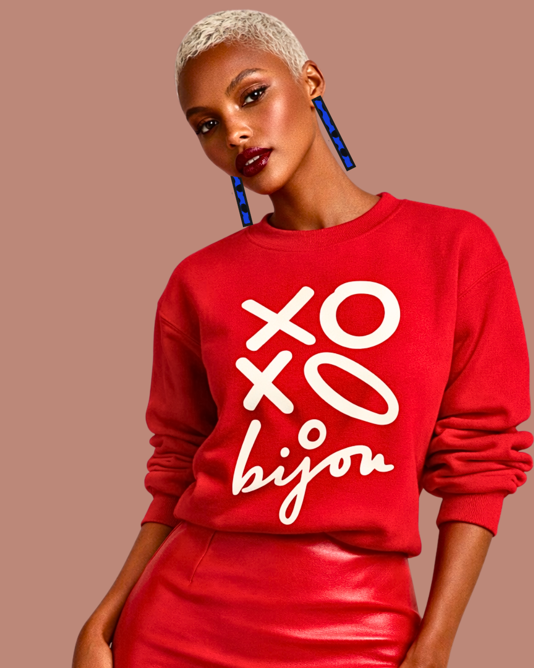 xoxo, bijou sweatshirt