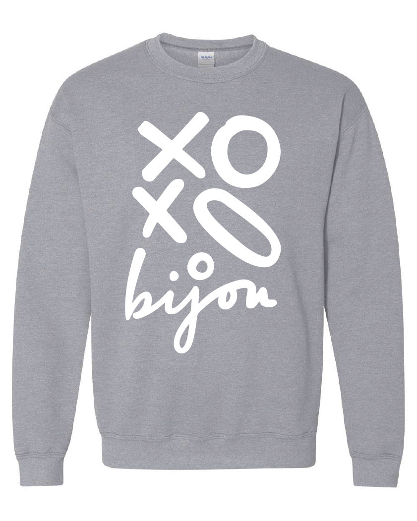 xoxo, bijou sweatshirt